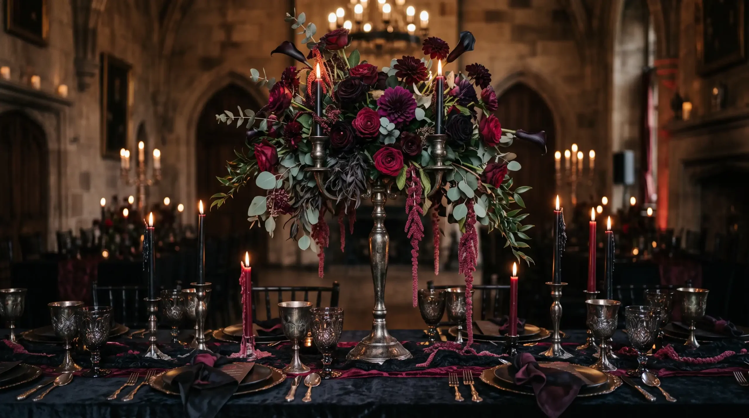 Best Gothic Wedding Centerpieces