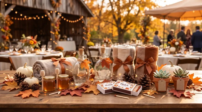 Best October Wedding Favors