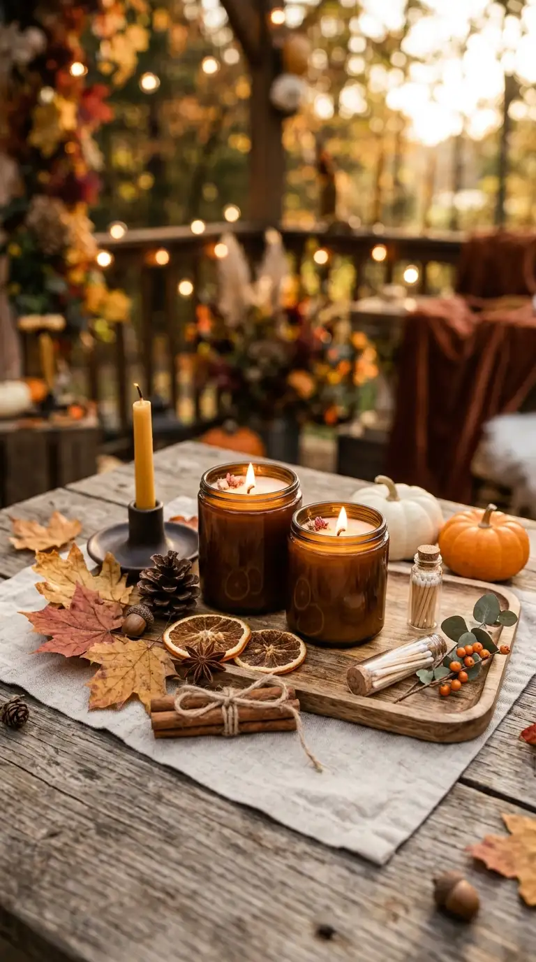 Cozy Autumn Candle Gift Set