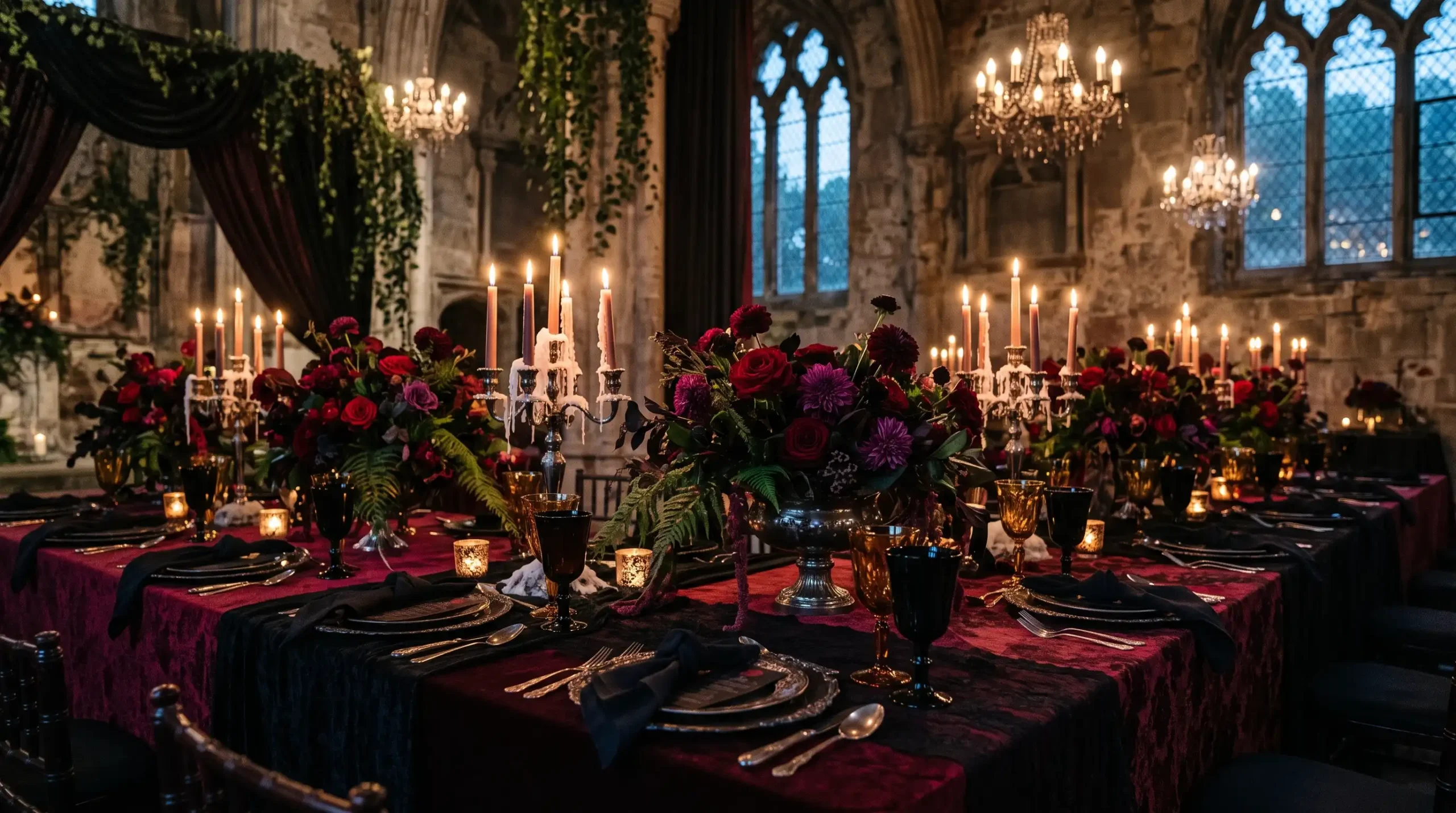 Dark Romantic Wedding Ideas