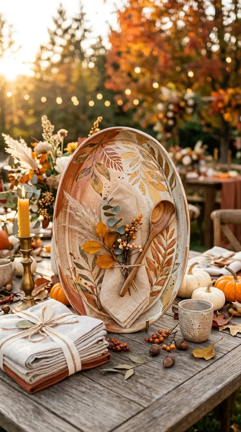 Handmade Ceramic Serving Platter