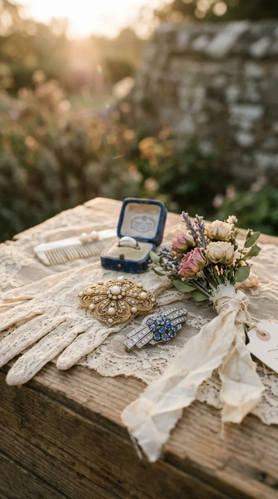 Heirloom Brooch Bridal Accessories