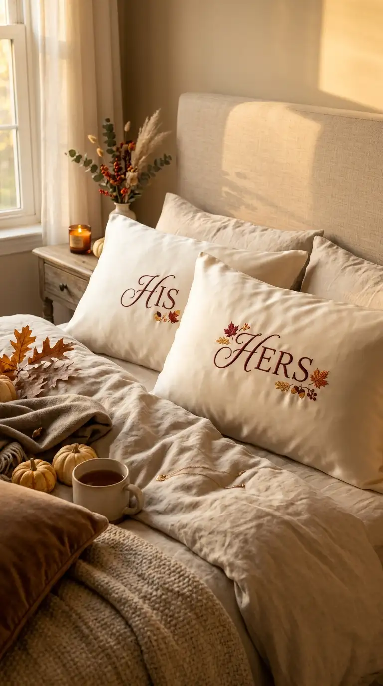 Luxury Couple Silk Pillowcases