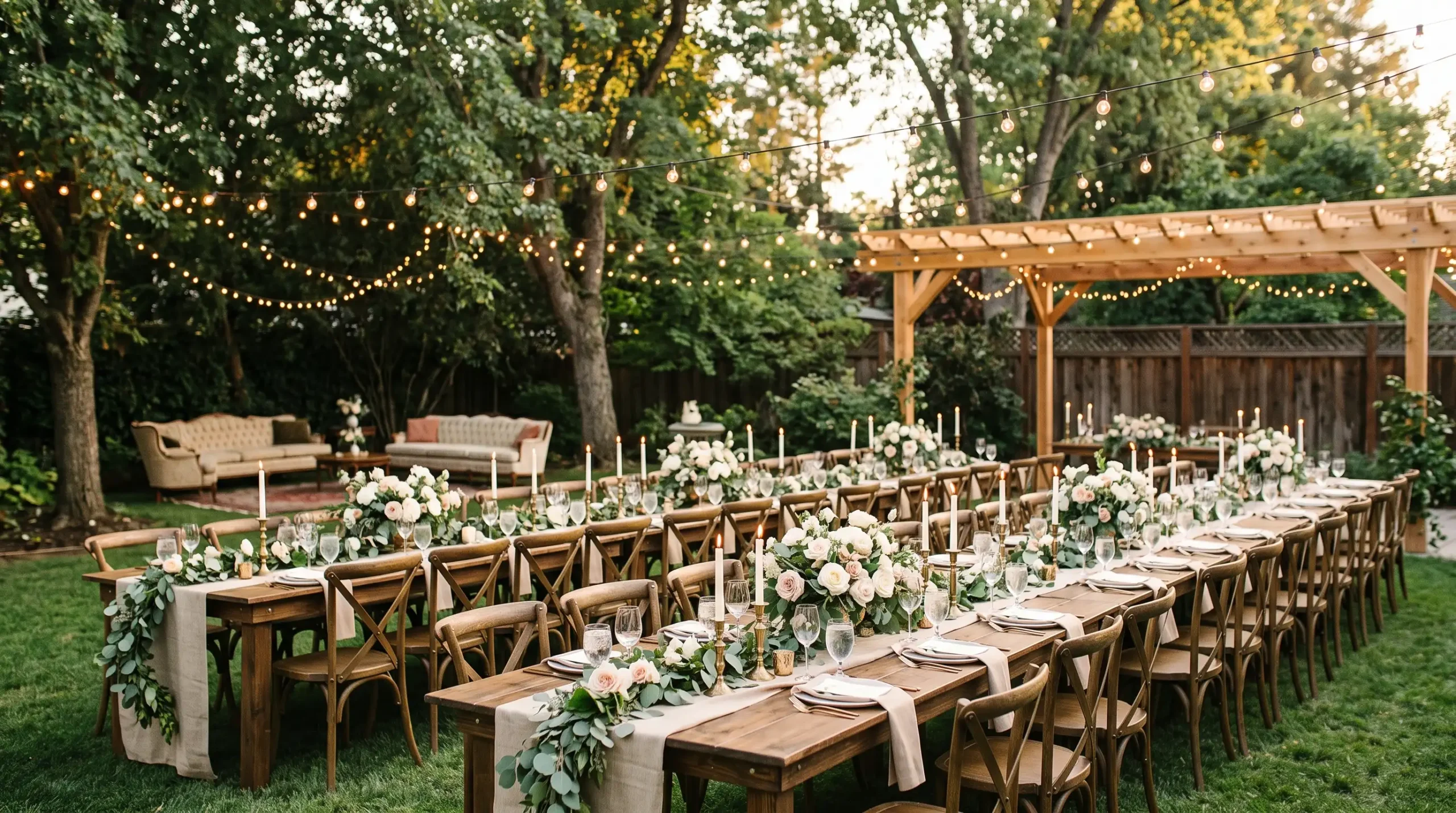Outdoor Wedding Reception Decor Ideas
