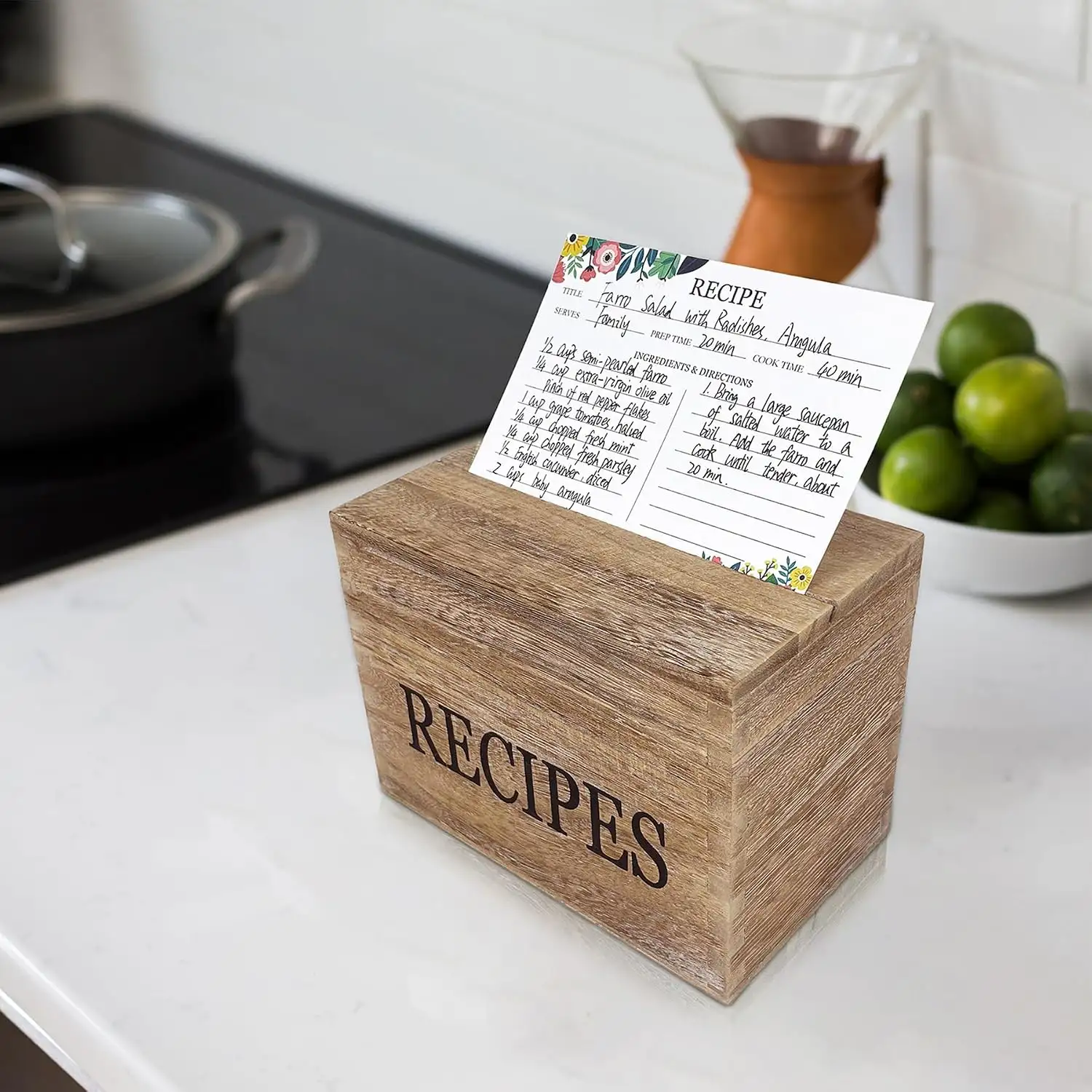 Personalized Couple Recipe Box