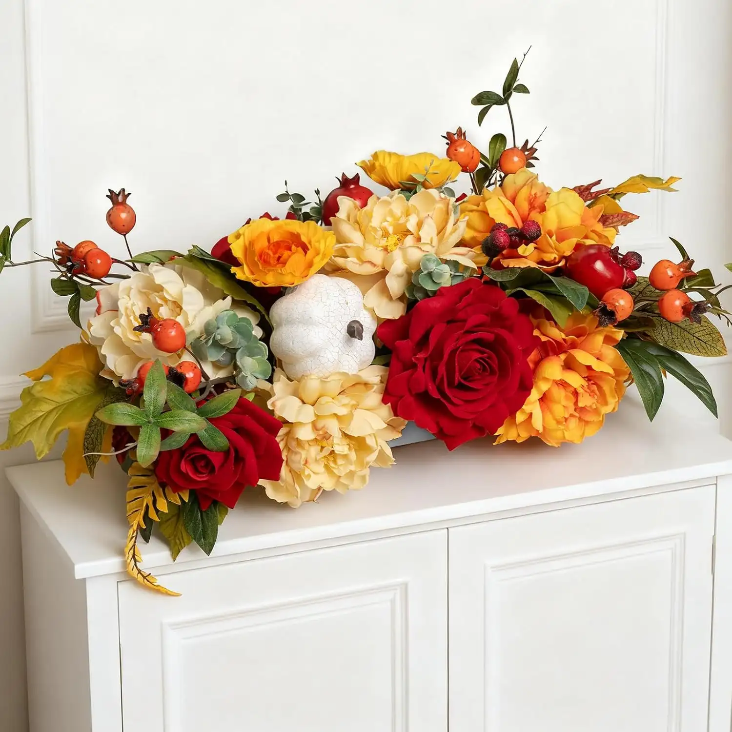 Seasonal Fruit Floral Arrangement