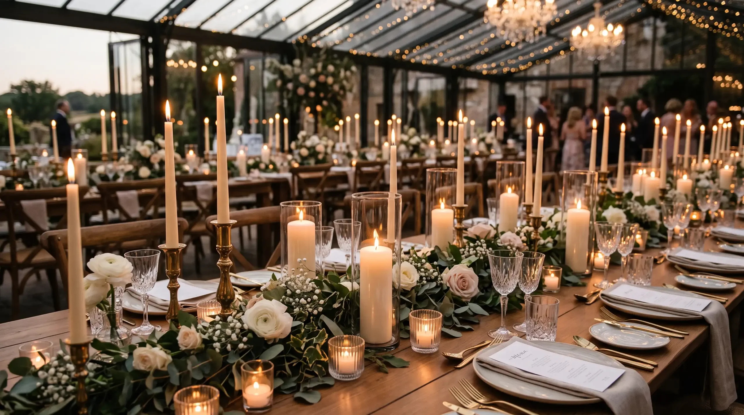 Wedding Candle Decor Ideas