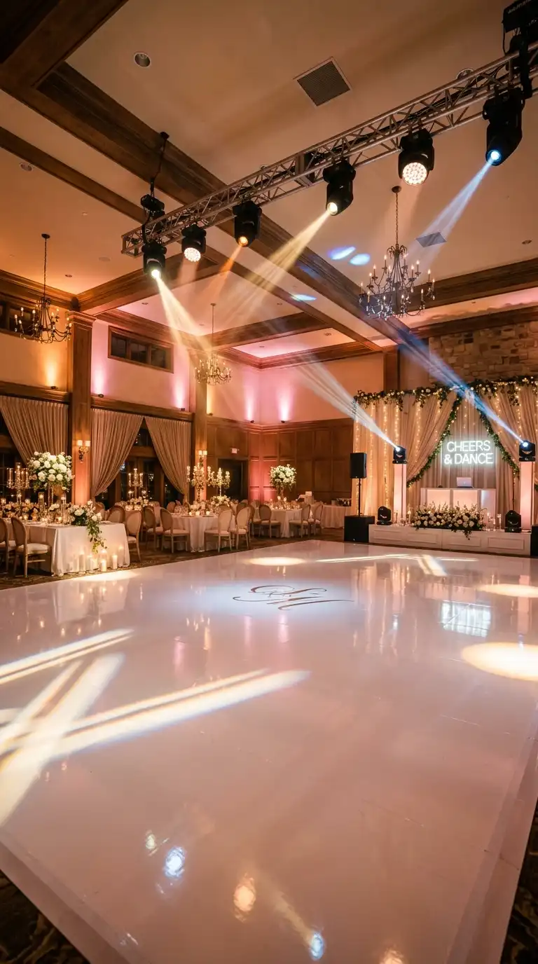 Dramatic Dance Floor Lighting
