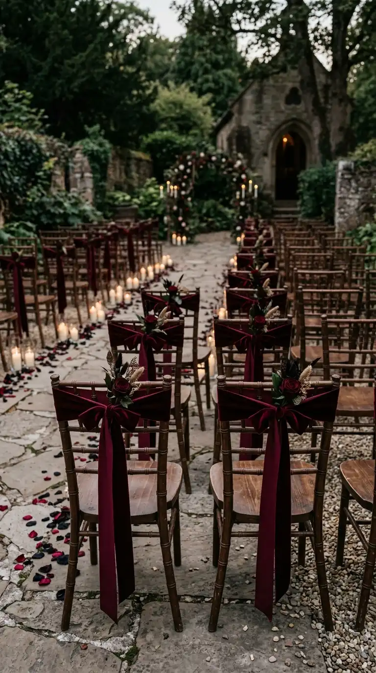 Velvet Ribbon Chair Accents