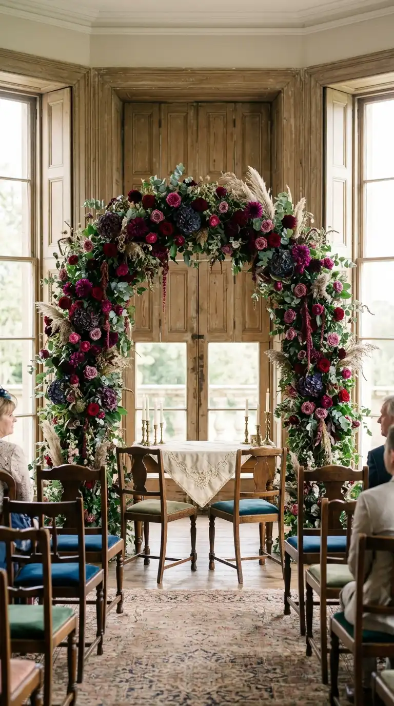 Victorian Inspired Floral Arch