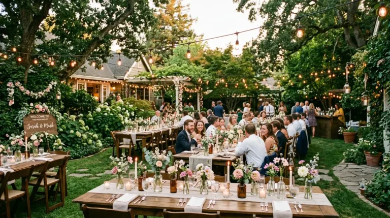 Backyard Wedding Ideas