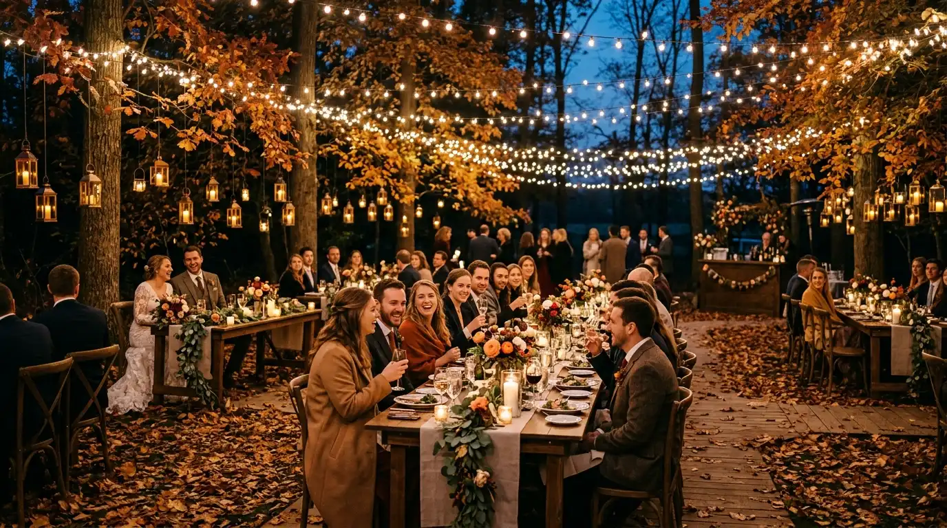 Best November Wedding Lanterns
