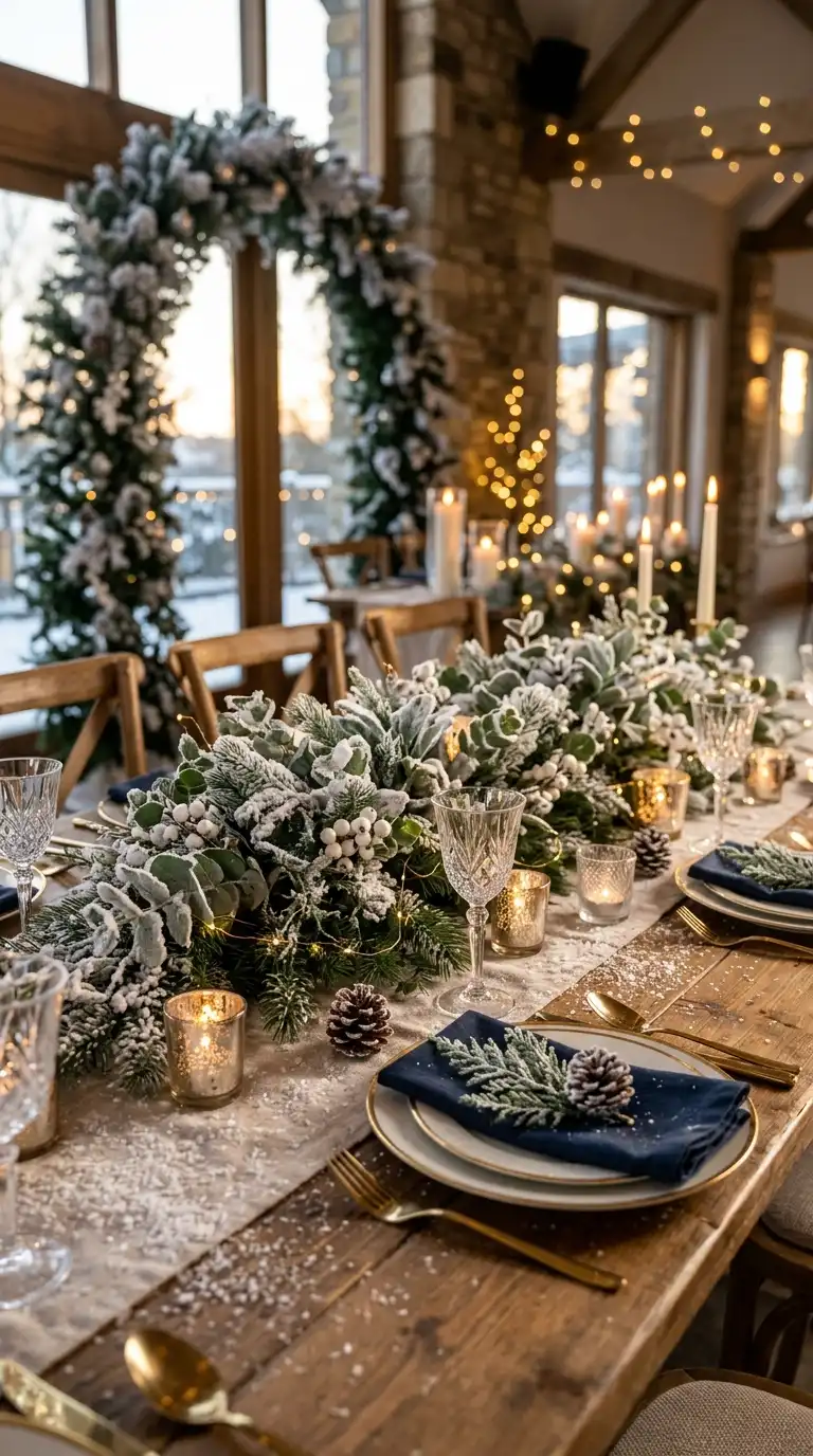 Budget Friendly Faux Snow Accents