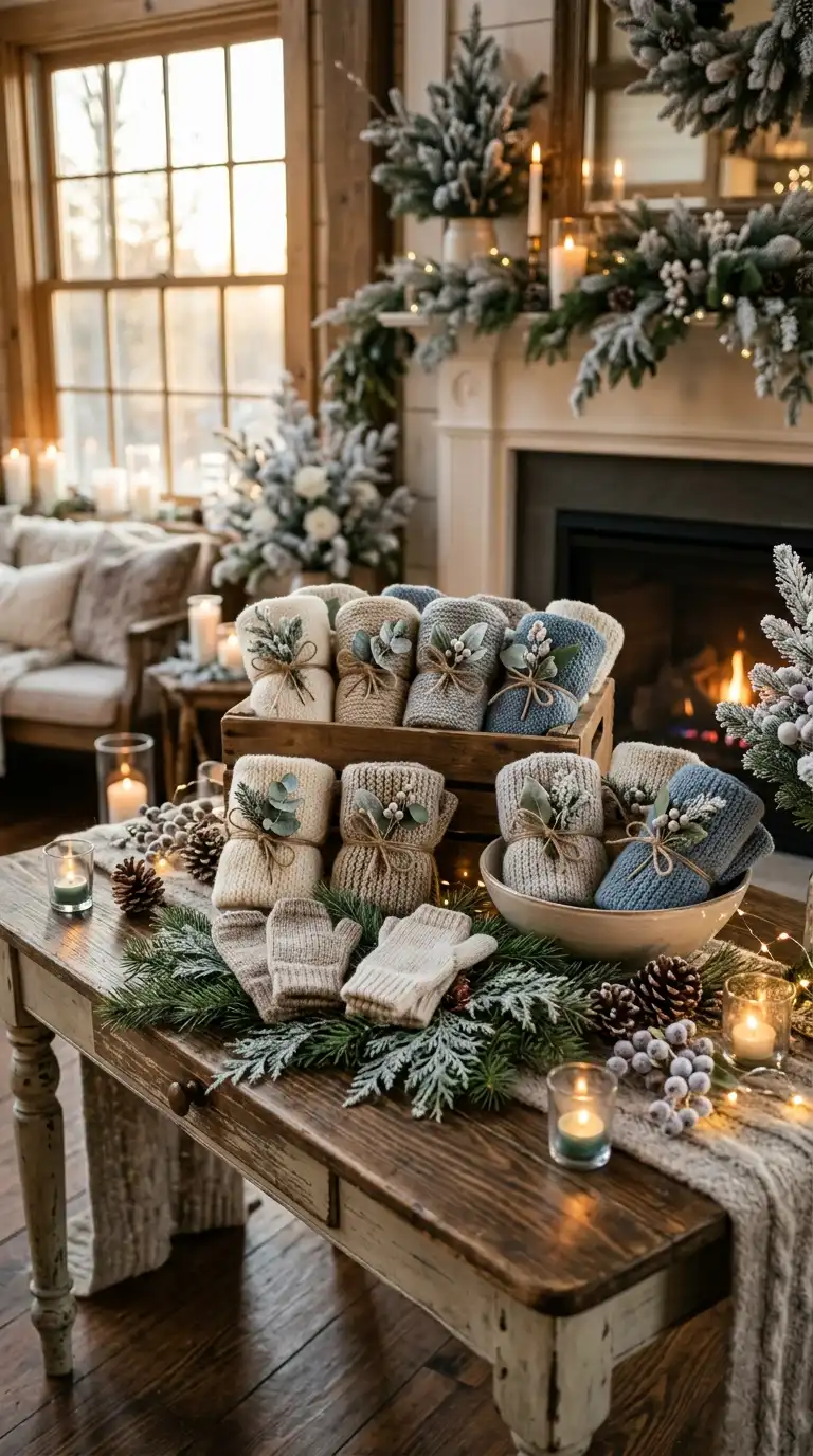 Cozy Knit Wedding Favor Ideas