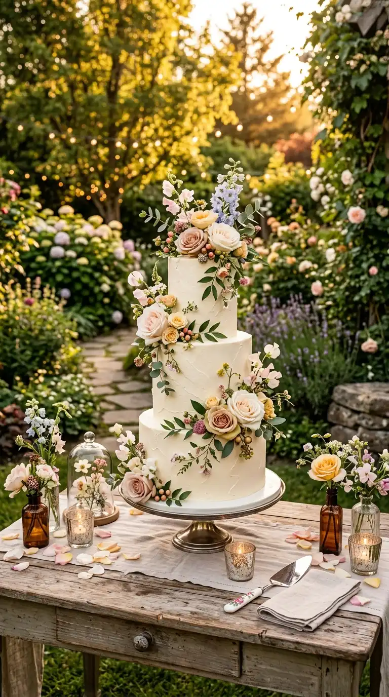 Fresh Garden Cake Decorations