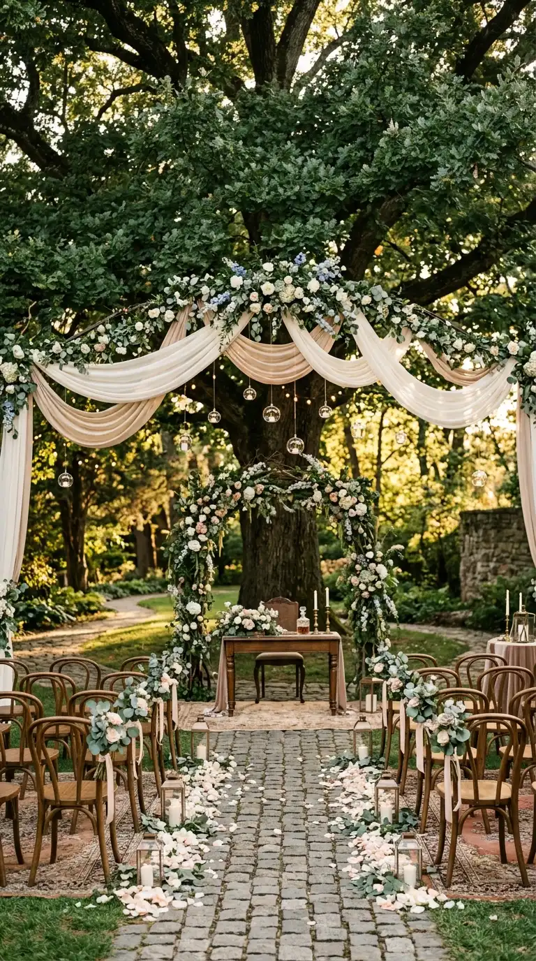 Intimate Tree Canopy Ceremony