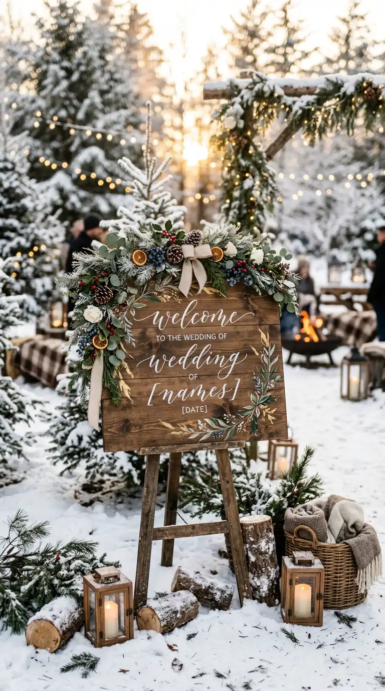 Personalized Handmade Wedding Welcome Signs