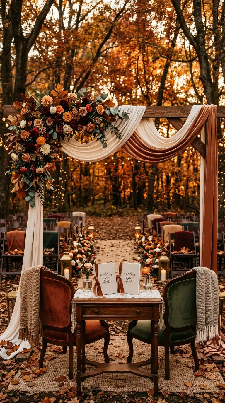 Personalized Wedding Vows Under Trees